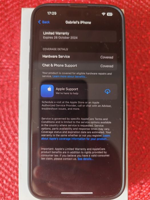 Iphone 15 Pro Max 256GB 100% bat factura provenienta