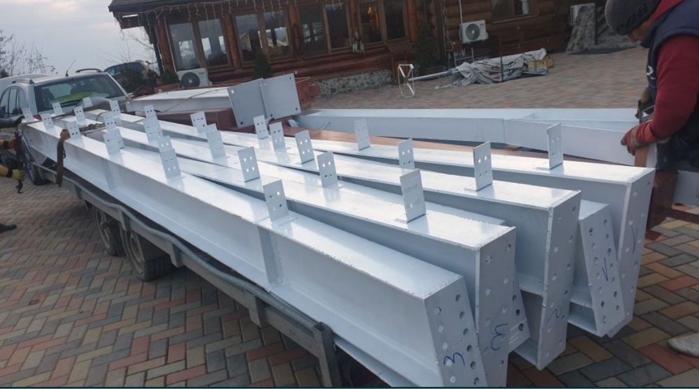 vând structură metalică 50% reducere materiale noi