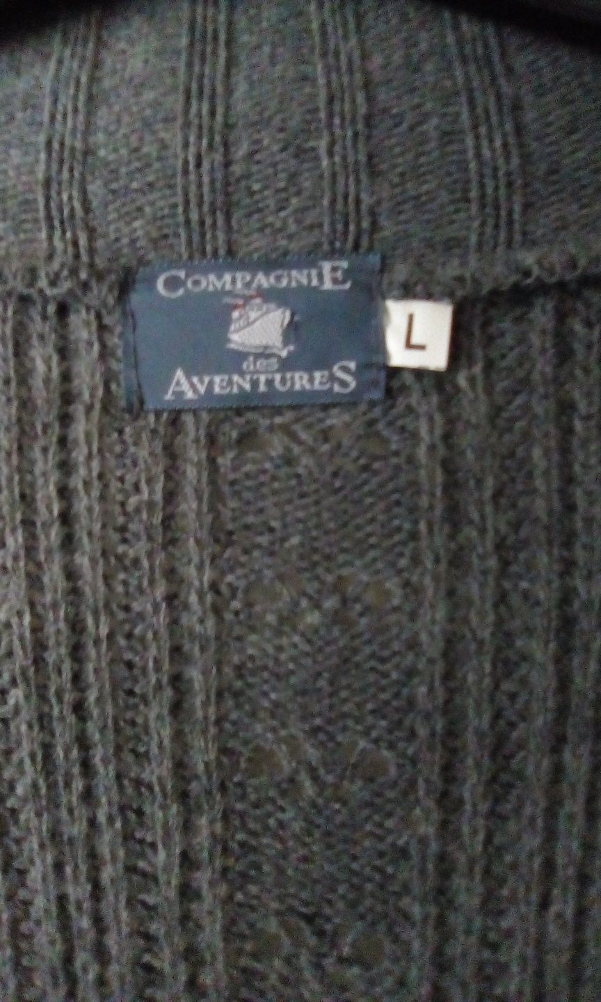 Cardigan superb,tricotat, Campagnie Des Adventures,nou,Franța L