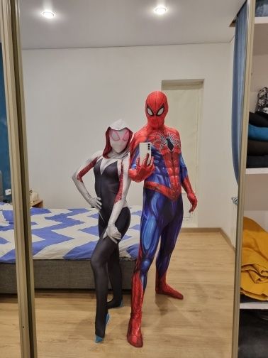 Costume Spiderman P4 copii si adulti la Halloween, petreceri, carnaval