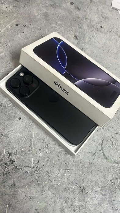 Продам IPhone 16 Pro 128 gb (Талдыкорган КБ 49) лот 674132