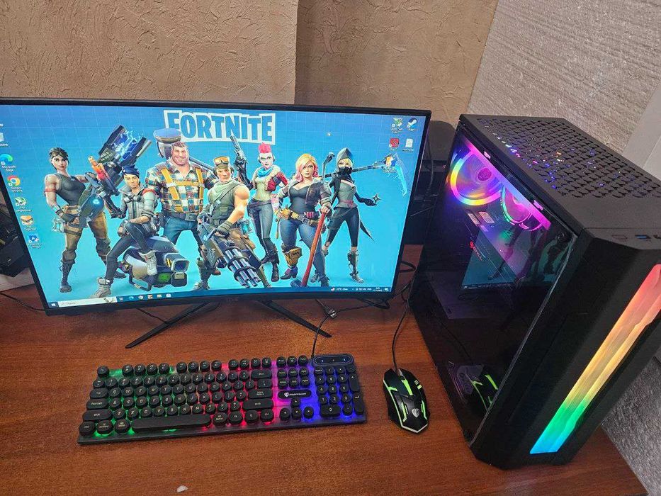 Супер Игровой ПК. Все новое в упаковке. i5/570/12gb/27"мон-р 120Hz