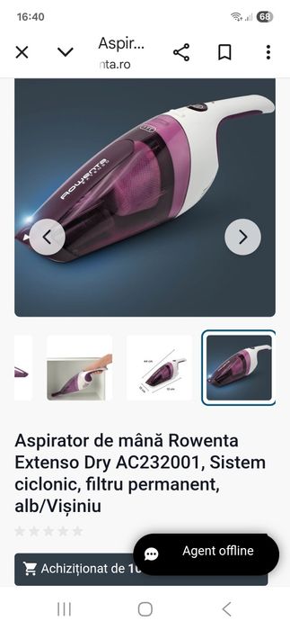 Aspirator de firimituri