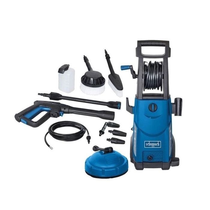 Aparat de spalat cu presiune + 8 accesorii HCE2400 Scheppach SCH59077