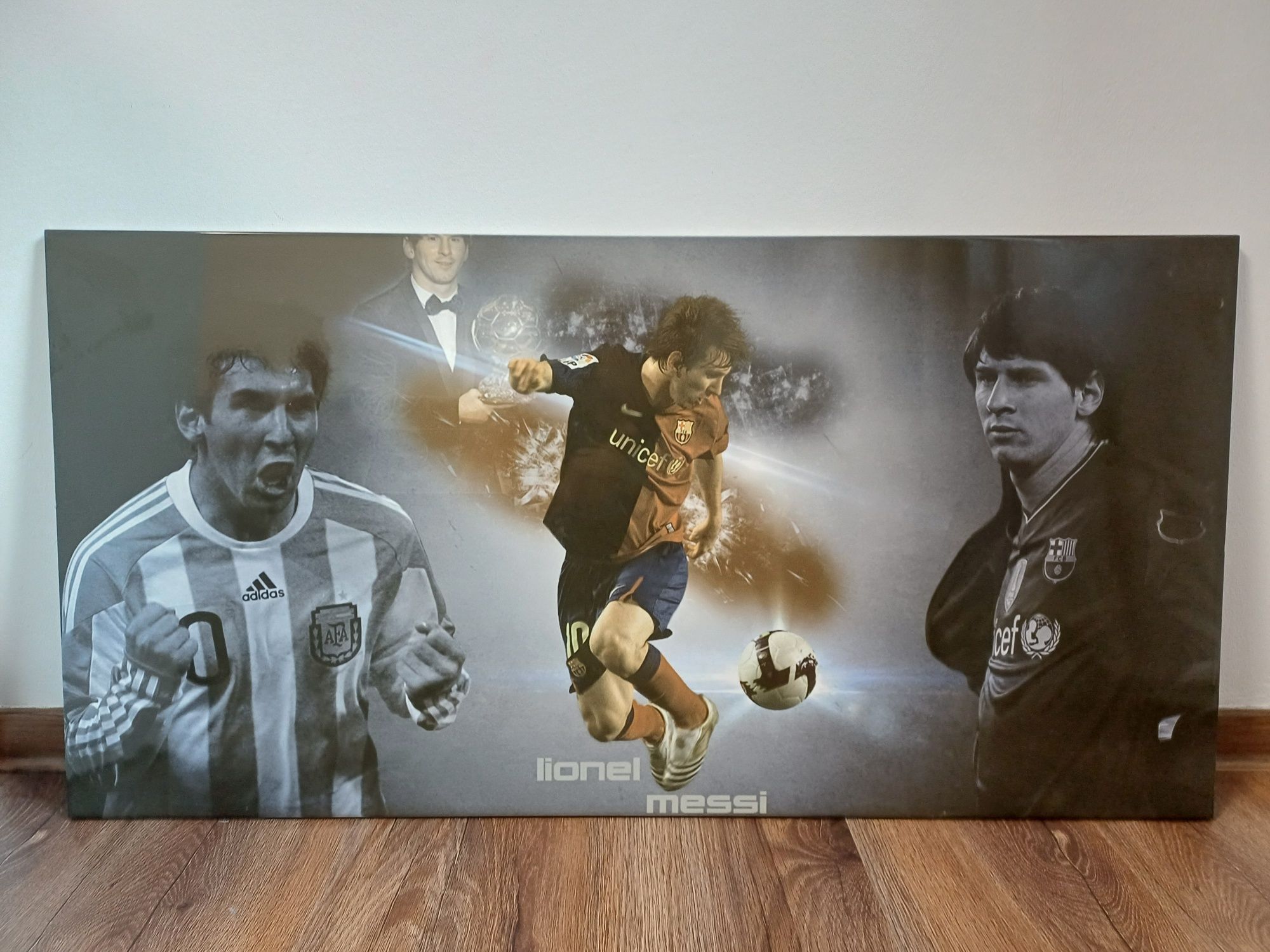 Placă decorativă cu Messi