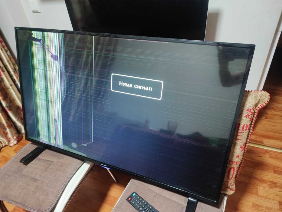 Sharp led tv 43 инча със дистанционно