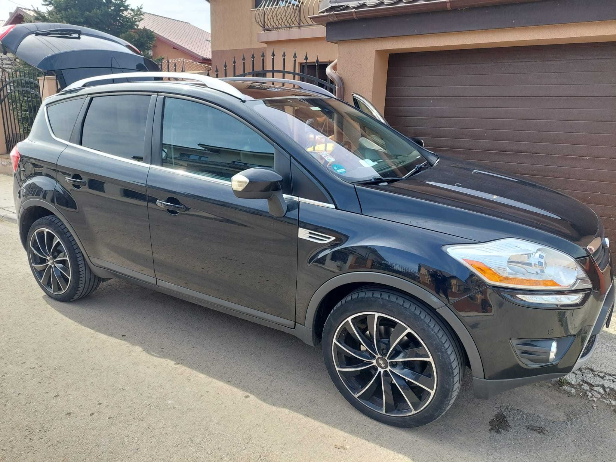 Ford Kuga 2012, 2.0 TDCI, Titanium S, Jante aliaj Rial 19'' si anv W+S