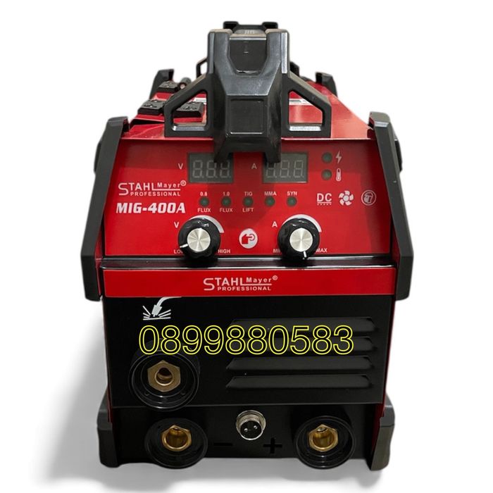 Комбинирано инверторено телоподаващо  и електрожен STAHLMAYER RED-400A