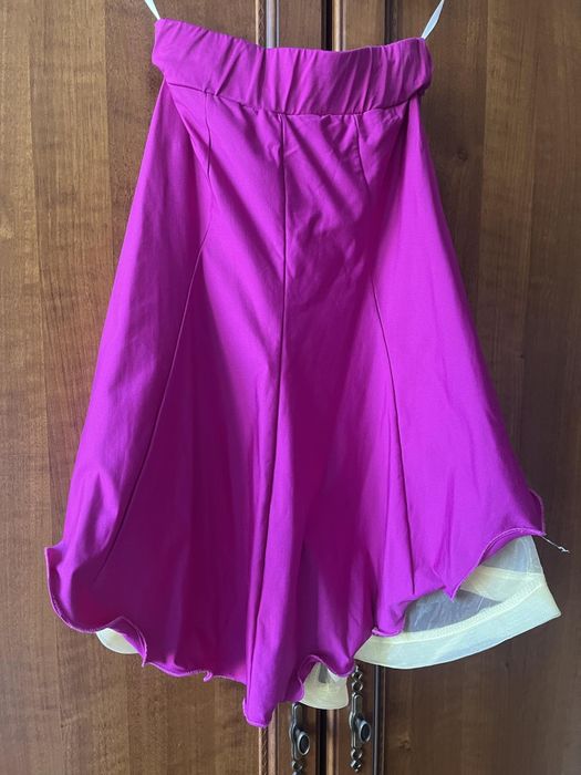 Пола за латино,боди и дълга пола за спортни танци за момиче 10-12 г