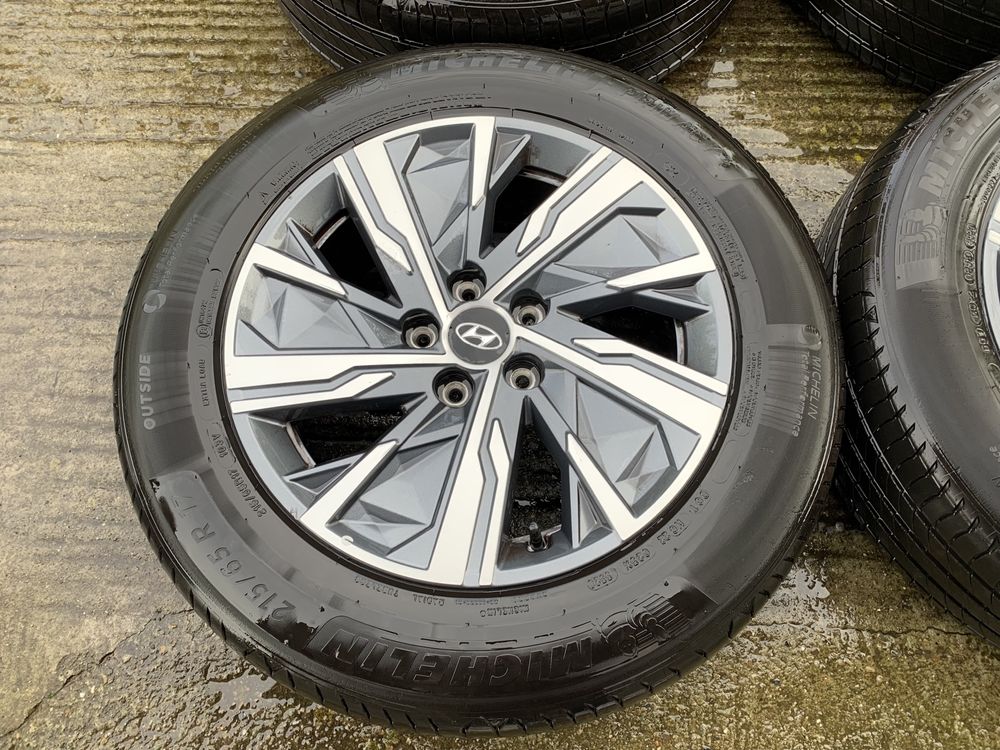 Jante / Roti Hyundai Tucson 215 65 17, Anvelope Michelin DOT 2020