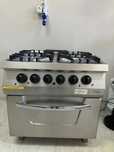 Aragaz profesional gaz si cuptor electric NOU