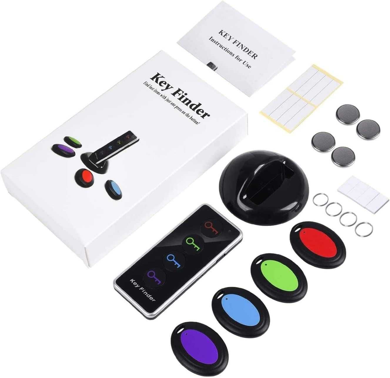 Локатор за ключове и предмети с 4 датчика Reyke Key Finder