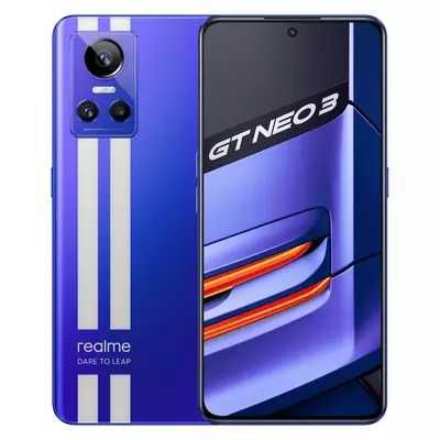 Telefon mobil Realme GT NEO 3, Dual Sim, 12GB/256GB, 5G, Le Mans Blue