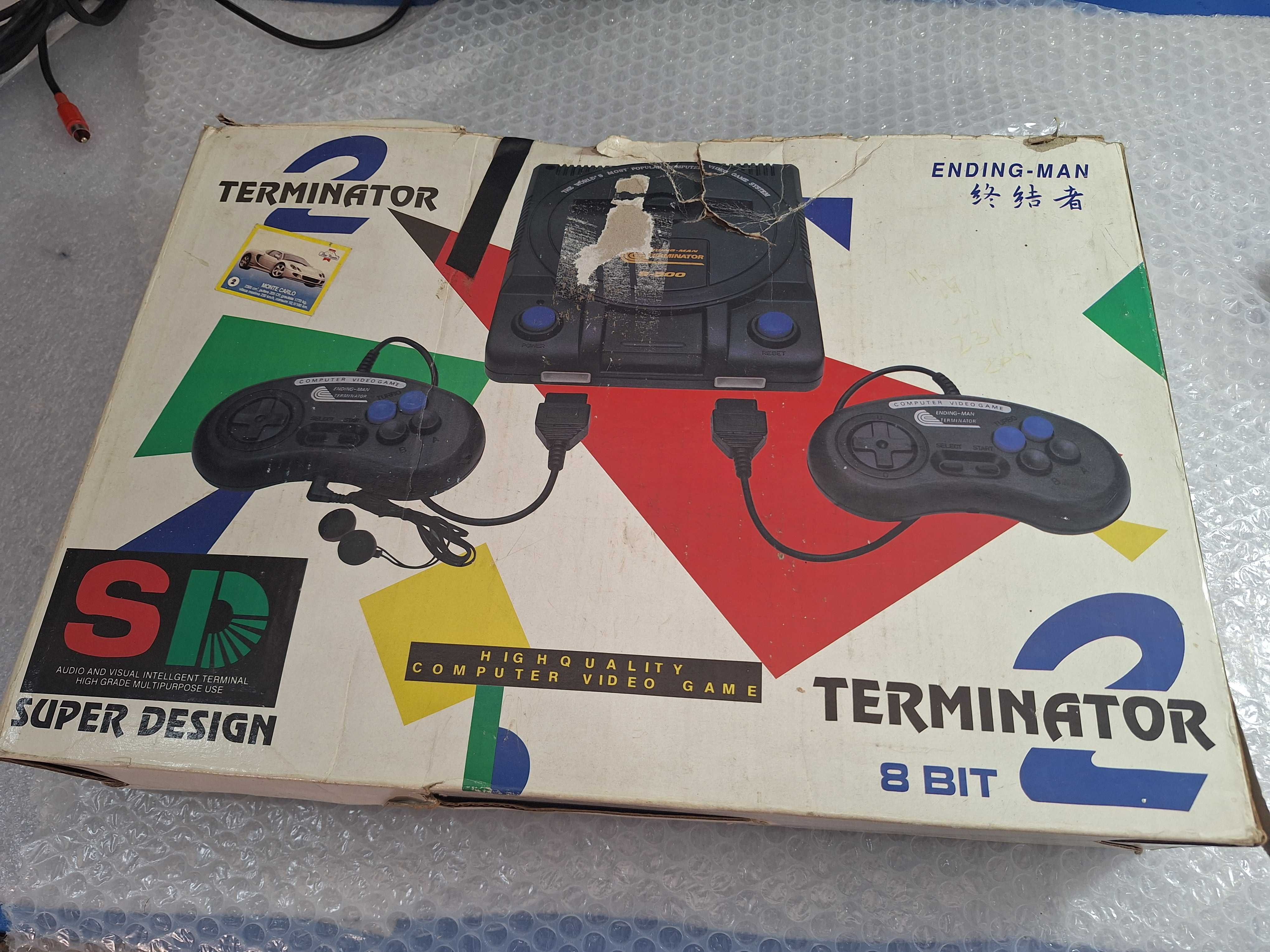 Consola Joc TV de colectie, Terminator 2, BS-500AS, Ending-Man, Sega