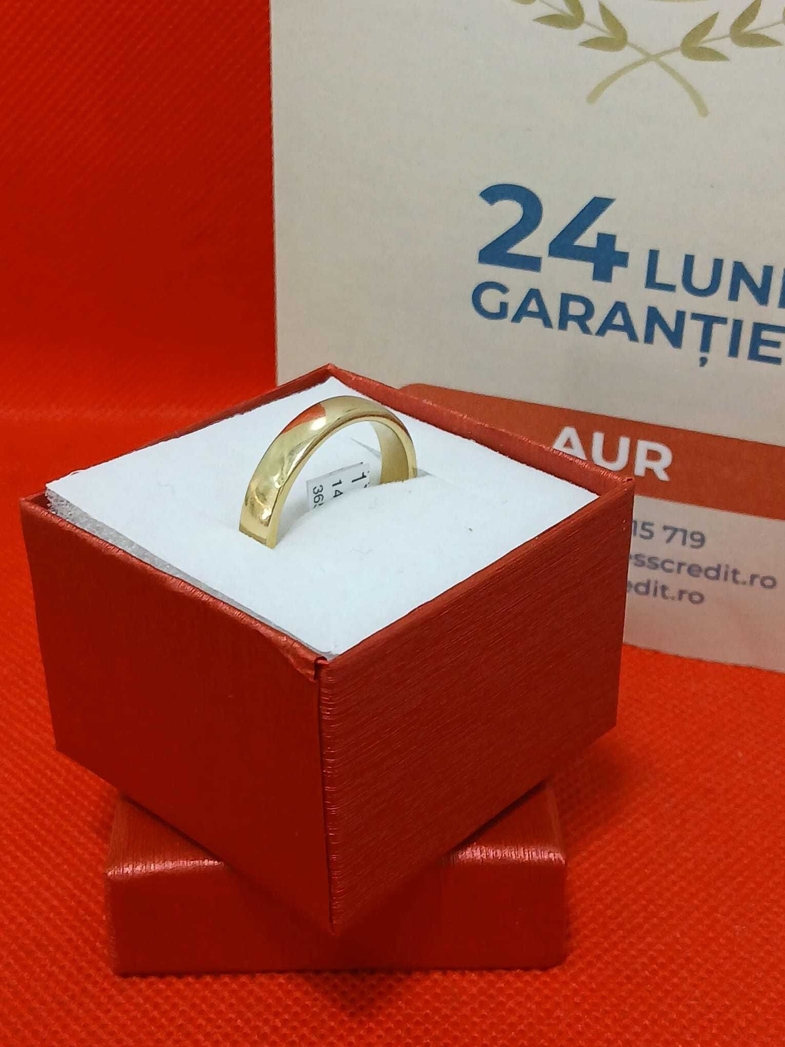 (AG46) Verigheta aur 14K B.3375 Garantie 2 ani