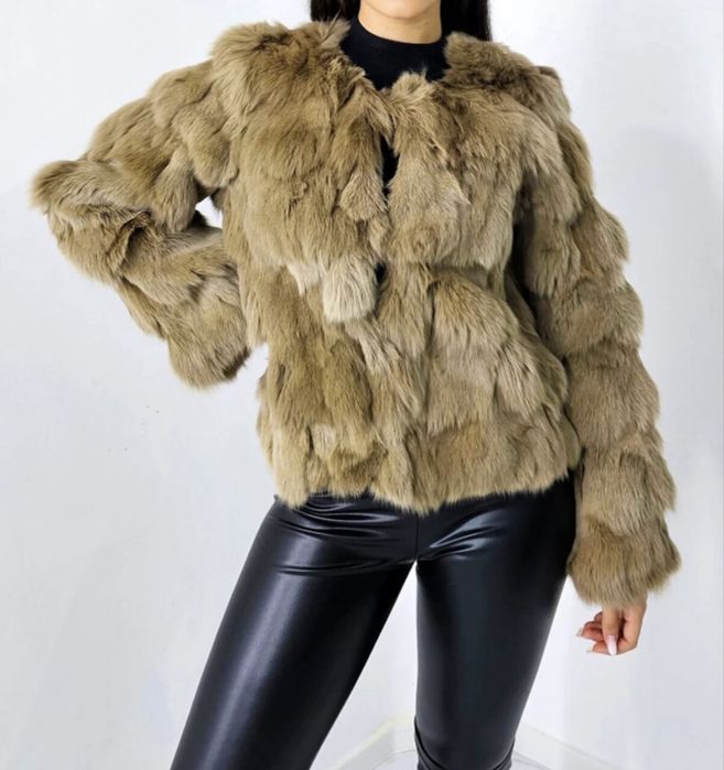 Blana naturala vulpe S/M