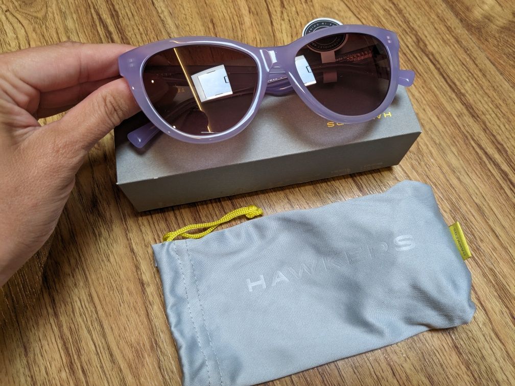 Нови слънчеви очила Hawkers модел Nolita lilac brown gradient