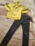 Set hanorac și.jeans 140 cm