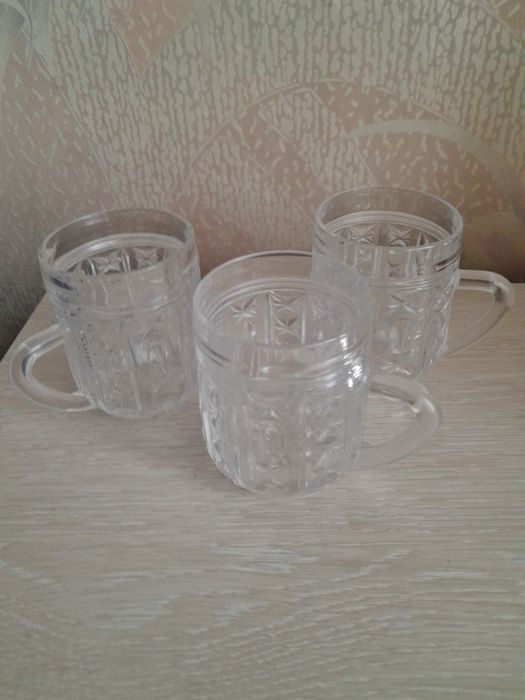 Продам кружечки хрусталь