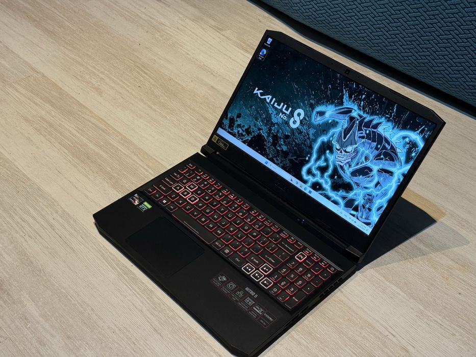 15.6’FHD IPS 144Hz/RTX 3070 8GB/Ryzen 7-5800H/Acer Nitro 5/16GB/512GB