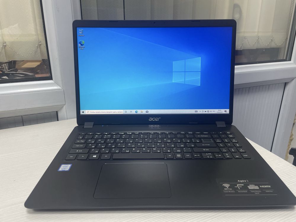 Ноутбук Acer Core I3 SSD 256 ОЗУ 8 Восьмого Поколение