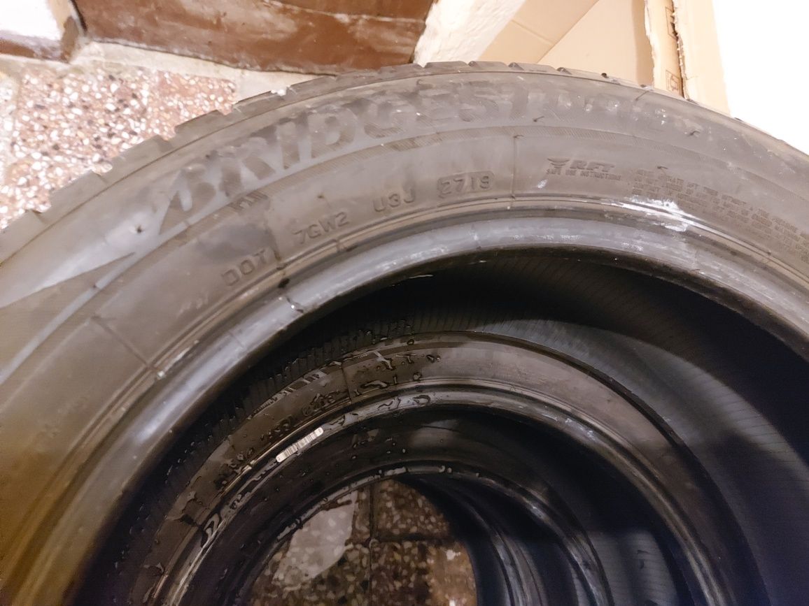 Anvelope de iarnă Bridgestone 245 50 19 RSC, DOT 2719, runflat 7mm,Bmw