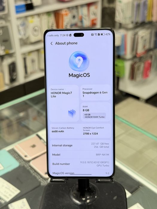 Honor magic 7 lite 256GB Black