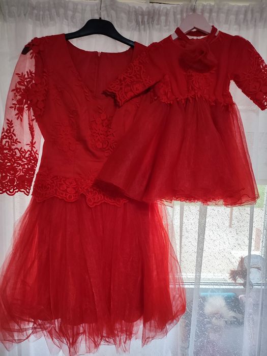 Rochite botez mama-fiica