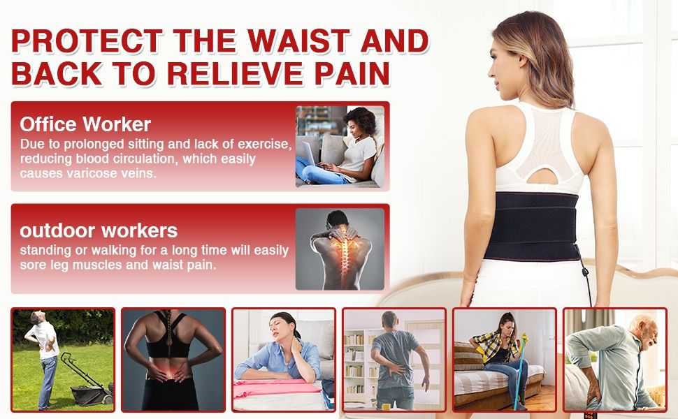 Колан за Инфрачервена и Червена Светлинна Терапия за Болки