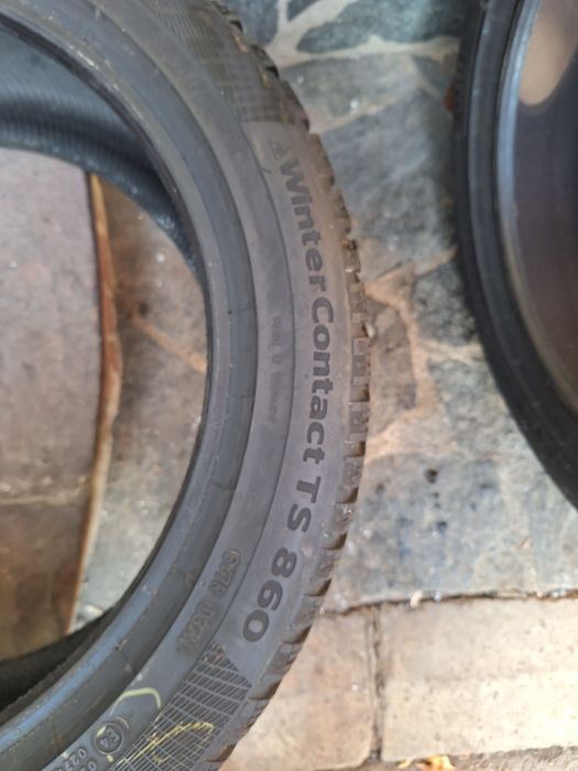 6.6 mm! 2бр 225 45 17 Continental wintercontact ts 860