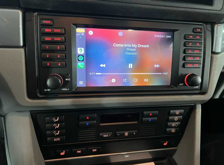 Navigatie BMW E39 E38 cu Carplay si Android Auto 4GB RAM
