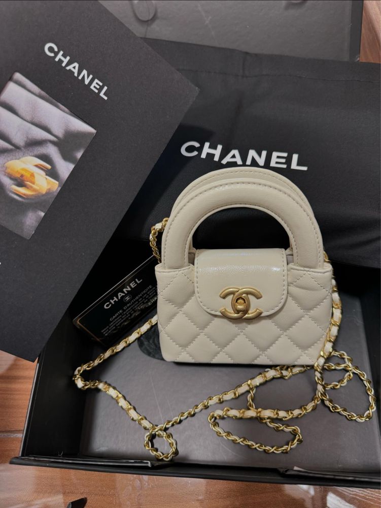 Дамска чанта Chanel - естествена кожа