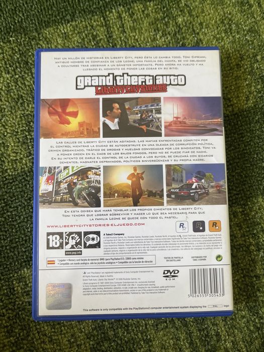 GTA Liberty City Stories за PS2