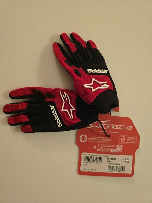 Manusi cu protectie motocross ptr copii