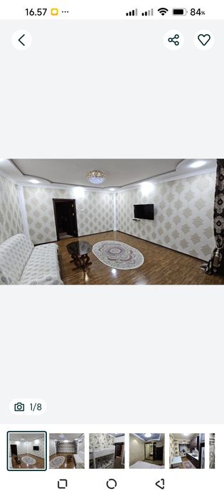 В Шайхантахурском р.Ц 13, сдается 3 х комн.квартира