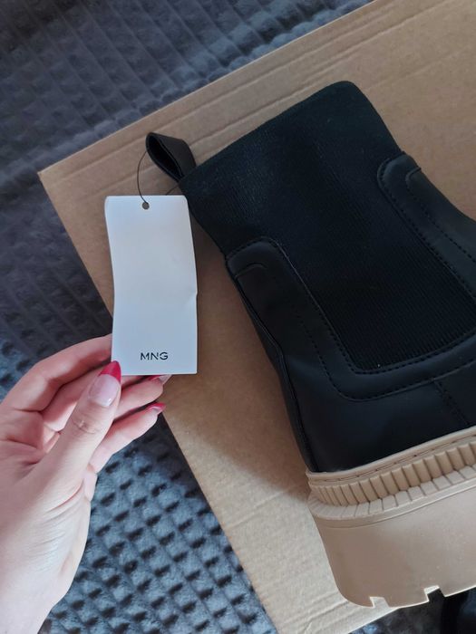 модерни боти "Mango", тип челси