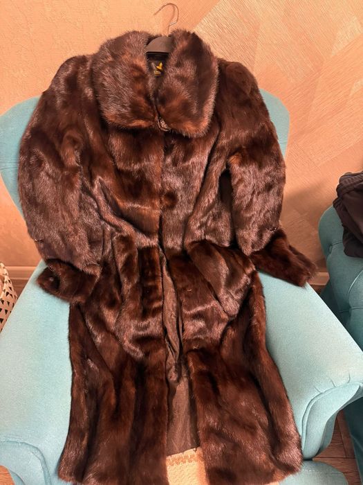 Роскошная натуральная норковая шуба