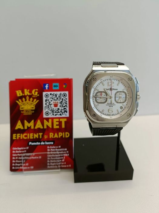 Ceas Bell & Ross White Hawk Editie Limitata Amanet BKG