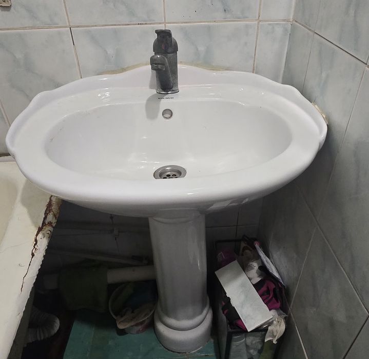 Раковина не пользовались