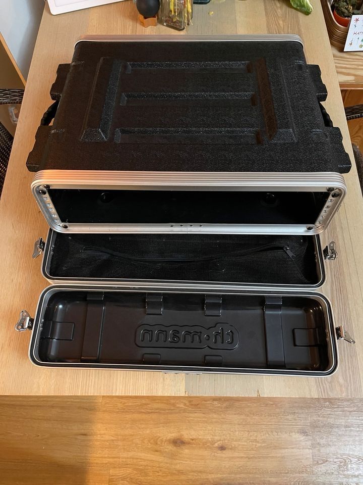 Case Rack 2U Thomann flightcase crossover receiver microfoane