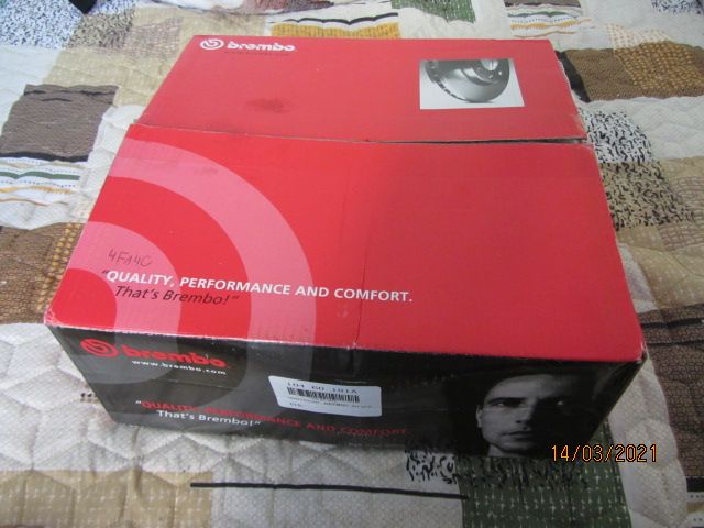 Предни спирачни дискове Brembo за Honda CRV II