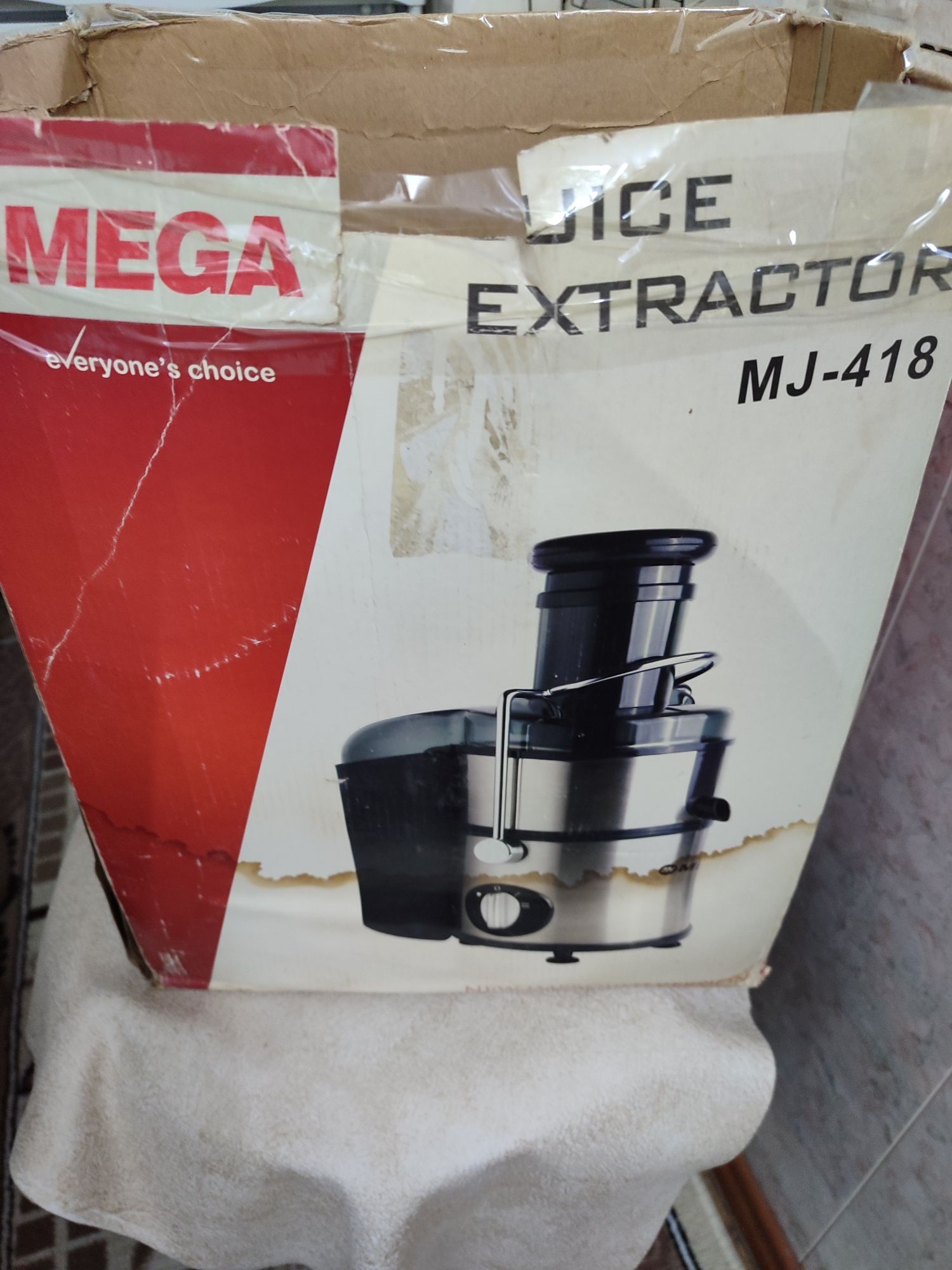 Соковыжималка Mega MJ-418 новая
