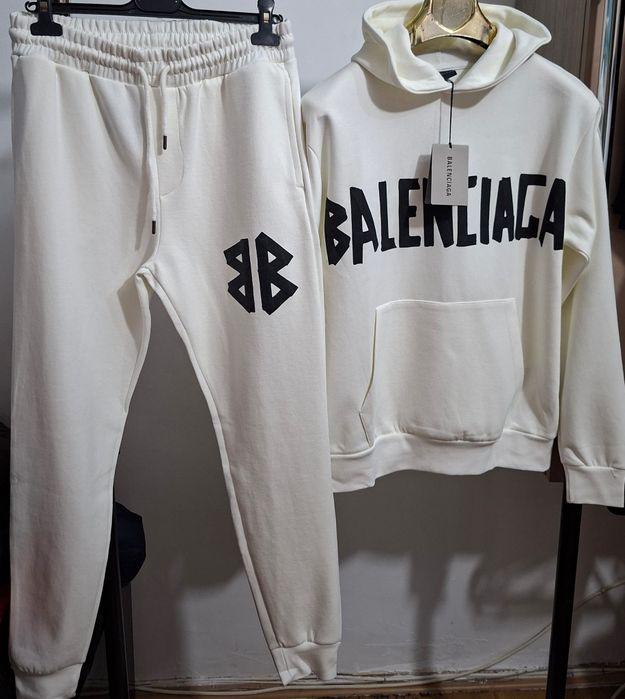 Trening bumbac gros OVERSIZED Balen*ciag*a  Distressed top Quality!