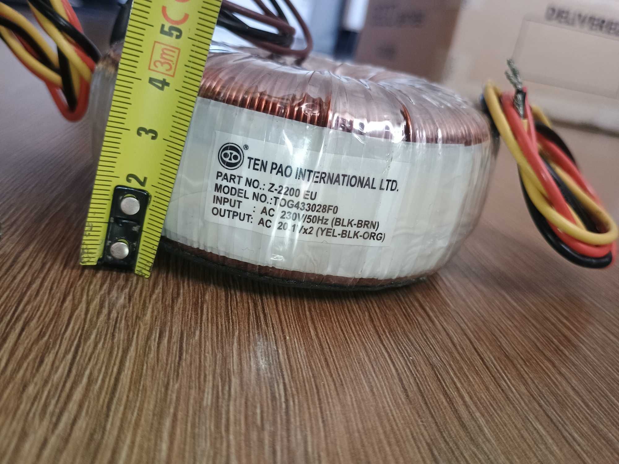 2 x Toroid Pair (2x20V 220W each) Taiwan