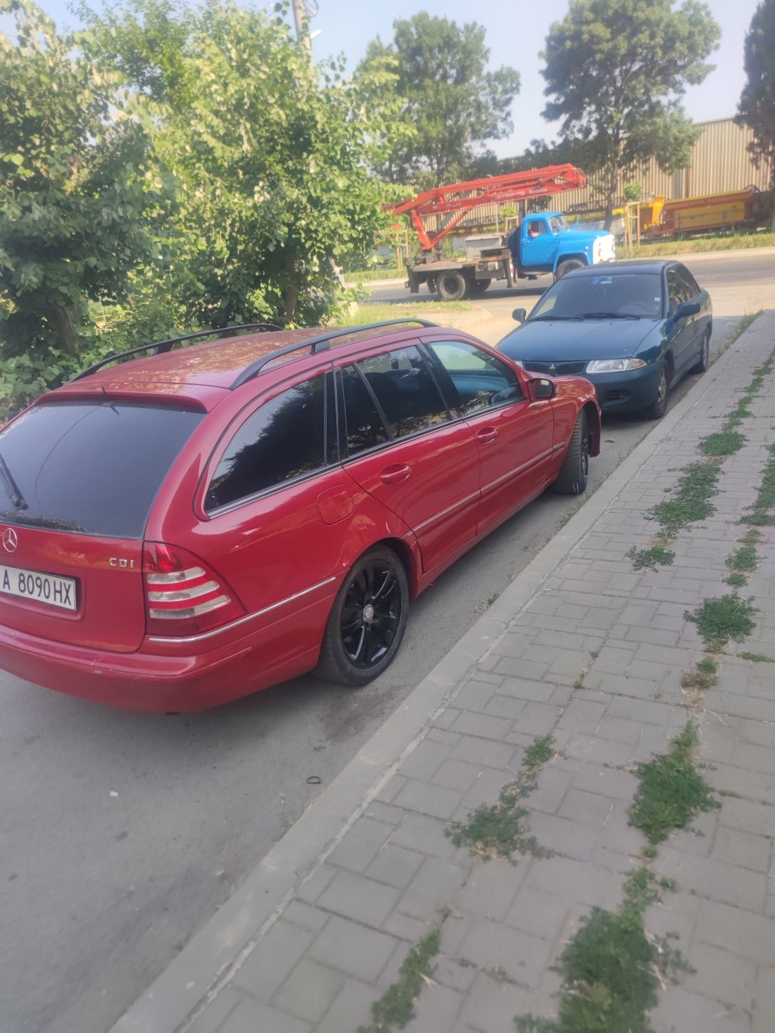Мерцедес C220 бартер