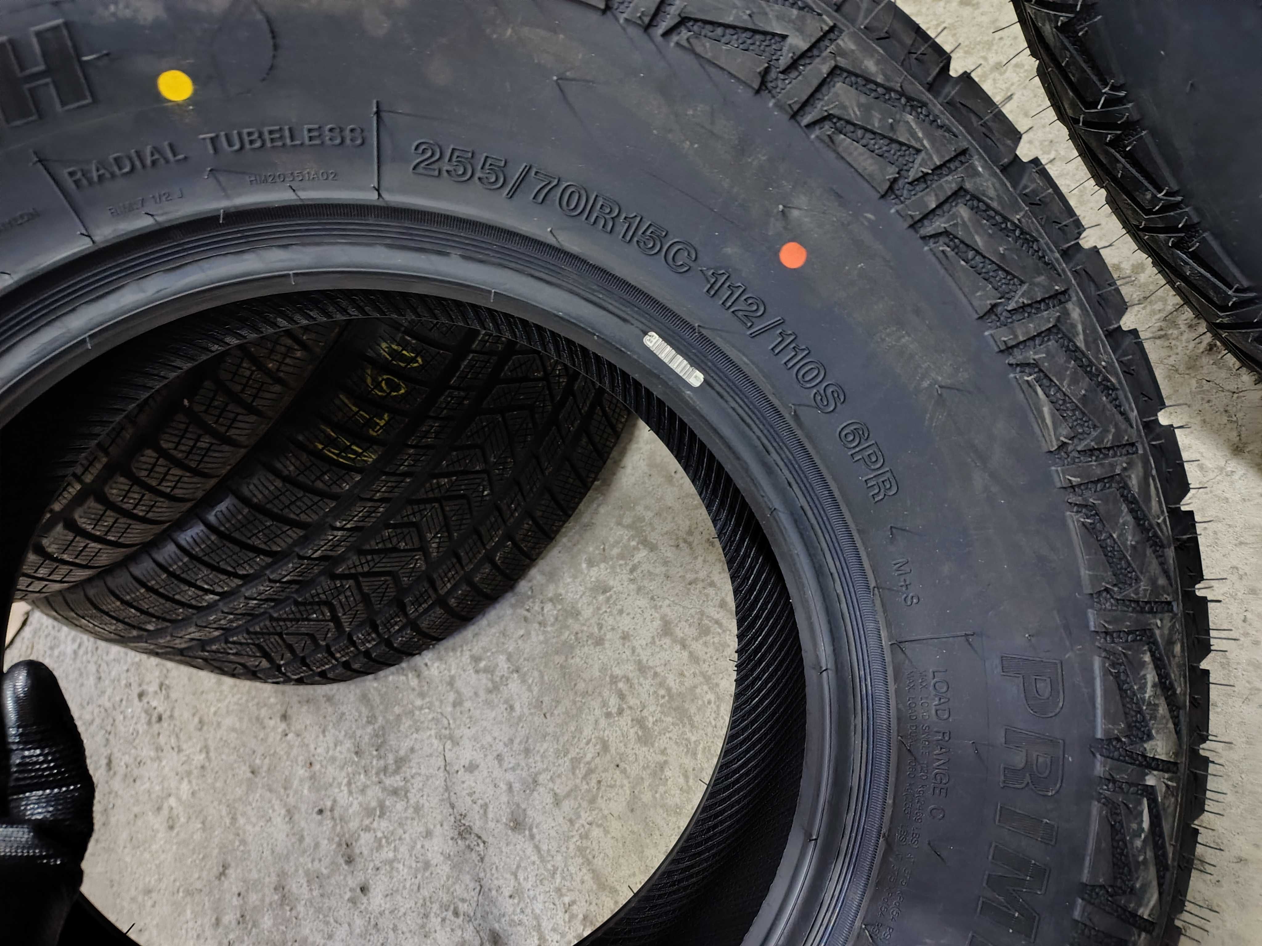 4бр.НОВИ всесезонни гуми PRIMEMAX 255 70 15C DOT22 цена за брой