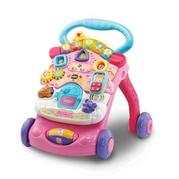 Проходилка VTech първи стъпки розова VTech