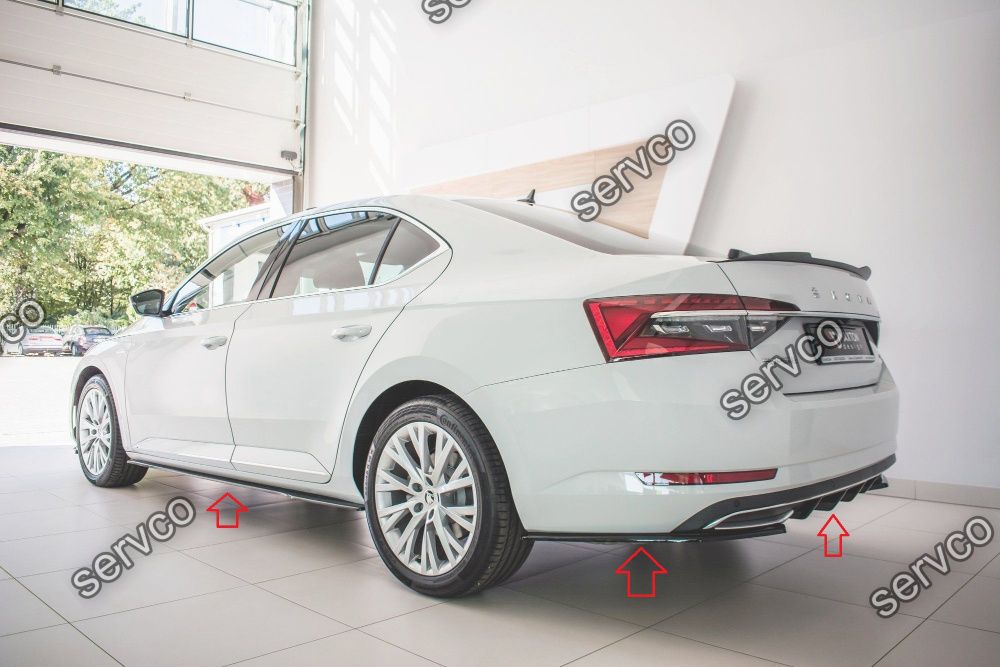 Bodykit tuning sport Skoda Superb Mk3 2019- v2 Maxton Design
