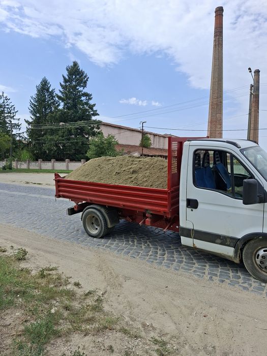 Aduc la comanda nisip,sort,balastru