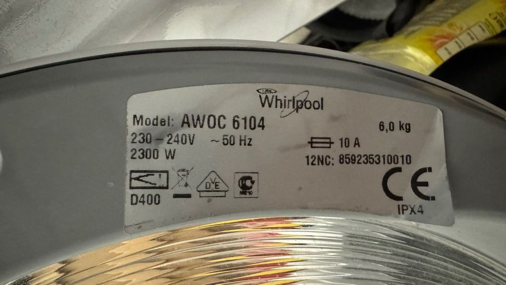 Пералня Whirpool - AWOC 6104 6kg